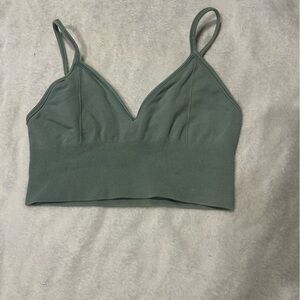 ALO Yoga Sage Green Bralette Size Small